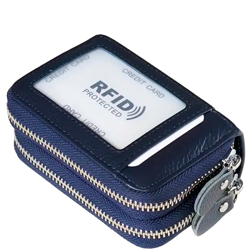 Navy Blue Coin Purse & Credit Card Holder NWT